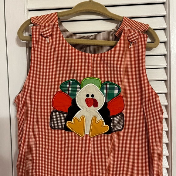 2 Sided Longall- Pumpkin & turkey - Picture 2 of 7